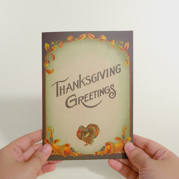 I Love Pop Thanksgiving Greetings Vintage Turkey Pop-Up Card