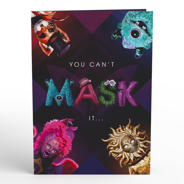 I Love Pop The Masked Singer™ You’re Masknificent Pop-Up Card