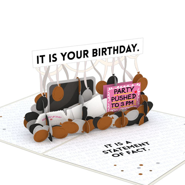 I Love Pop The Office It Is Your Birthday Pop-Up Card