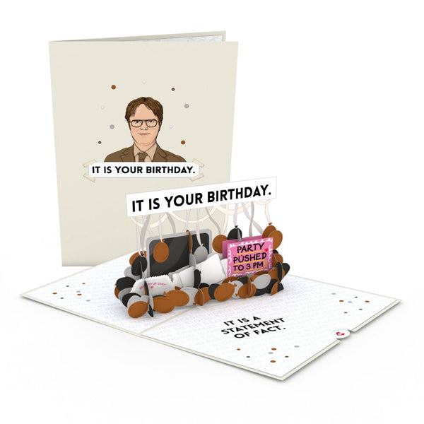 i love pop The Office It is Your Birthday Pop-Up Card