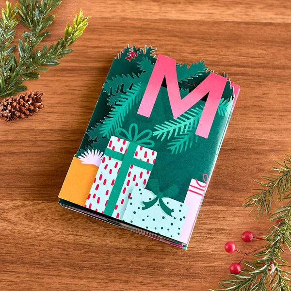 I Love Pop Under The Tree Merry Christmas Loooooong Card™ (Expands To 2 Feet)