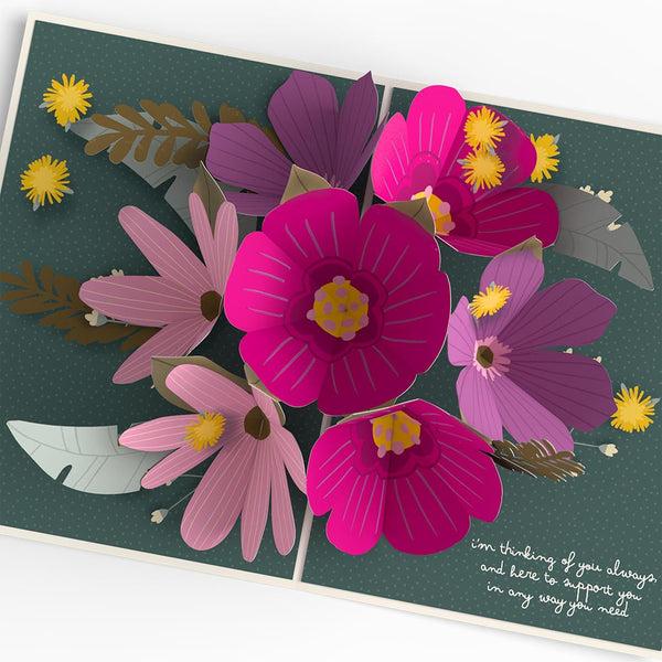 I Love Pop We’ll Get Through This Pop-Up Card & Bouquet Bundle