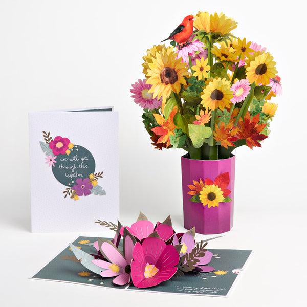 i love pop We’ll Get Through This Pop-Up Card & Bouquet Bundle