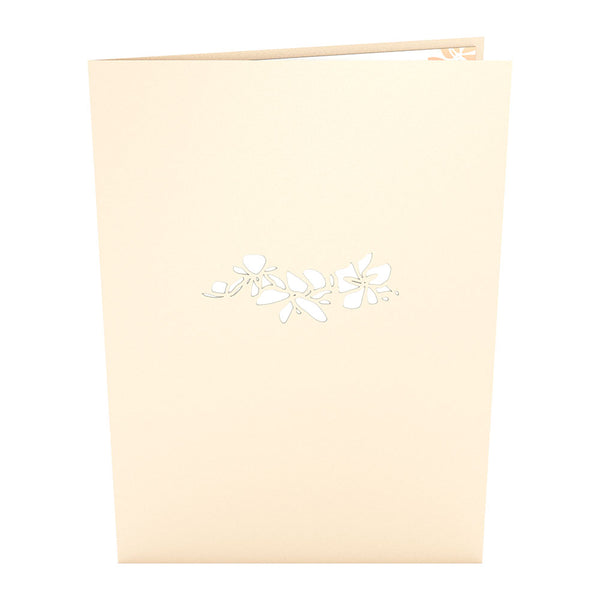 I Love Pop Wedding Couple Same Sex Female Pop-Up Card