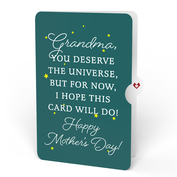 I Love Pop You're A Star Mother's Day Pop-Up Card And Sentiment Set For Grandma