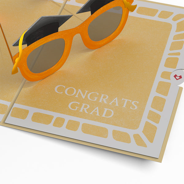 I Love Pop Your Future Is Bright Graduation Pop-Up Card
