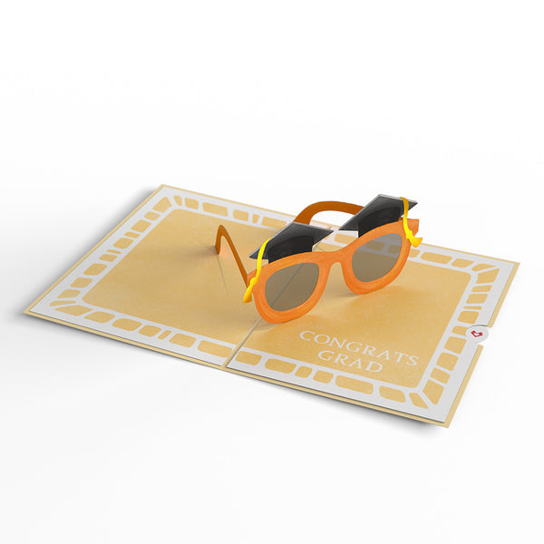 I Love Pop Your Future Is Bright Graduation Pop-Up Card
