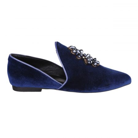 i love sandals Collete/Velvet- Women Velvet Shoes