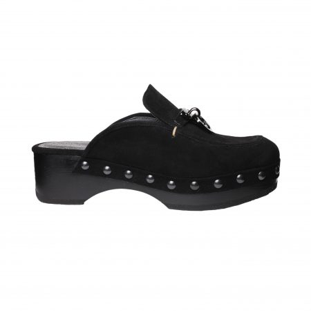 i love sandals Erna/S Black – Women Suede Clogs