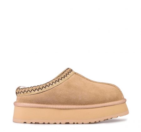 i love sandals Eve Beige – Flatforms Slip on