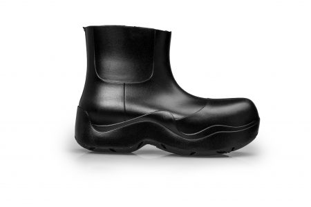 i love sandals Jello Black – Women Rain Boots