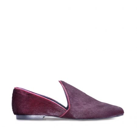 i love sandals Lohan Maroon – Women Pony Shoes