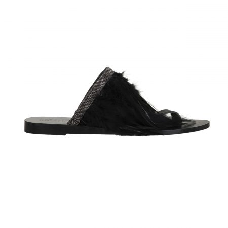 i love sandals Lucia/Feather- Women Leather Sandals