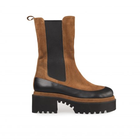 i love sandals LV45 Tabac – Women Leather Boots