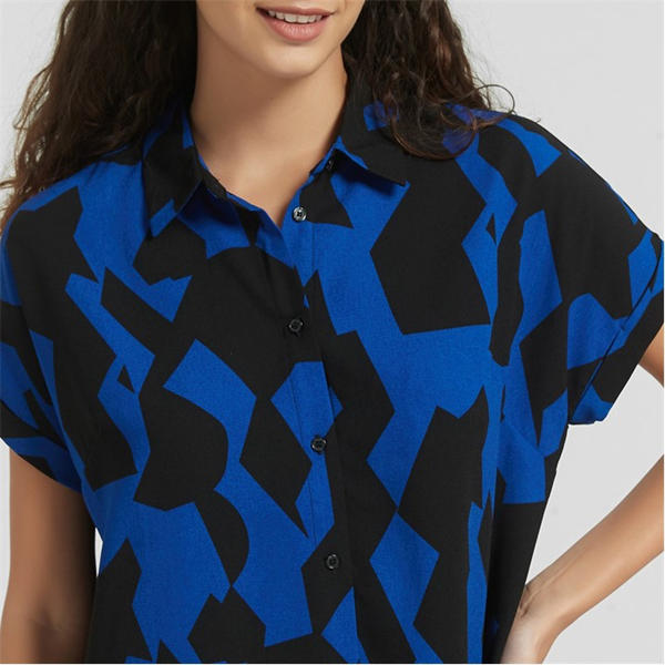 I Saw It First Abstract Print Shirt