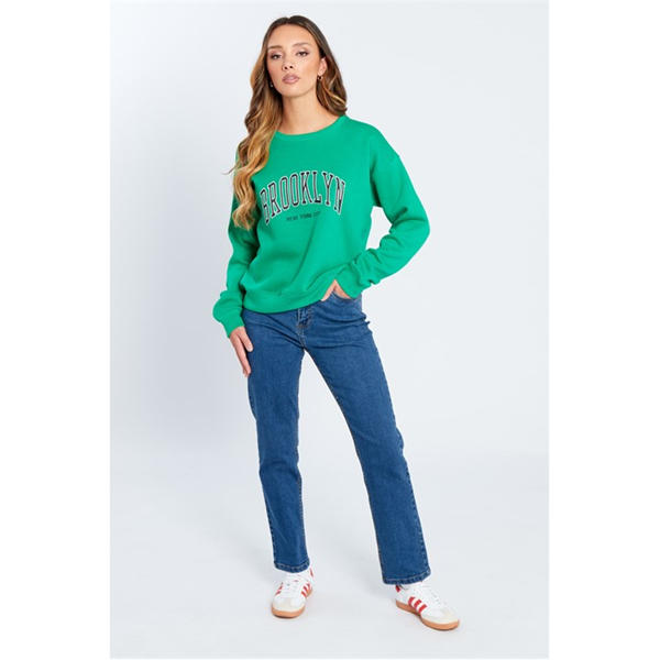 I Saw It First American Sweatshirt Womens