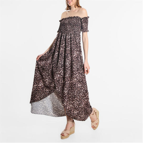 I Saw It First Bardot Midi Dress