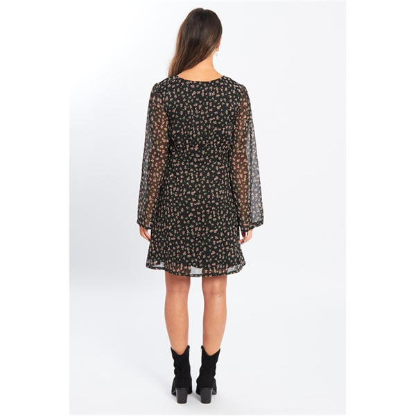 I Saw It First Bell Sleeve Dress Womens