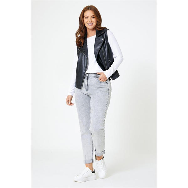 I Saw It First Biker Gillet