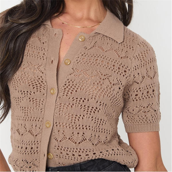 I Saw It First Boho Crochet Lace Top