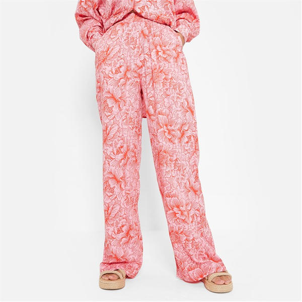 I Saw It First Co Ord Woven Wide Leg Trousers