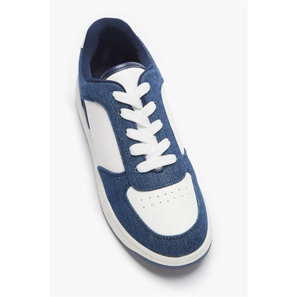 I Saw It First Denim Contrast Trainer