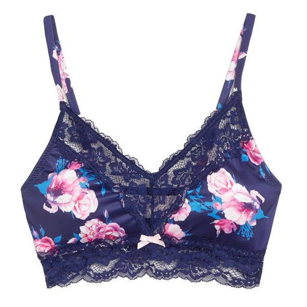 I Saw It First Floral Bra And Brief Set