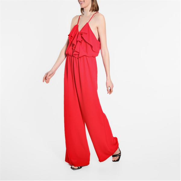 I Saw It First Frill Strappy Jumpsuit