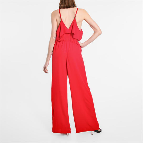 I Saw It First Frill Strappy Jumpsuit
