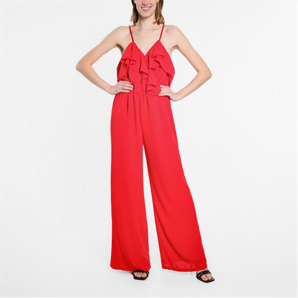 i saw it first Frill Strappy Jumpsuit