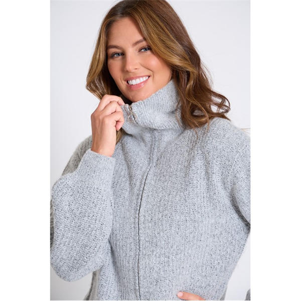 I Saw It First Full Zip Cardigan Womens