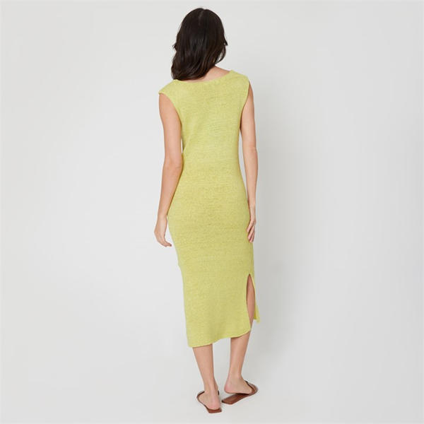 I Saw It First Knitted Midi Dress Womens