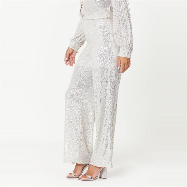 I Saw It First Leg Sequin Trouser