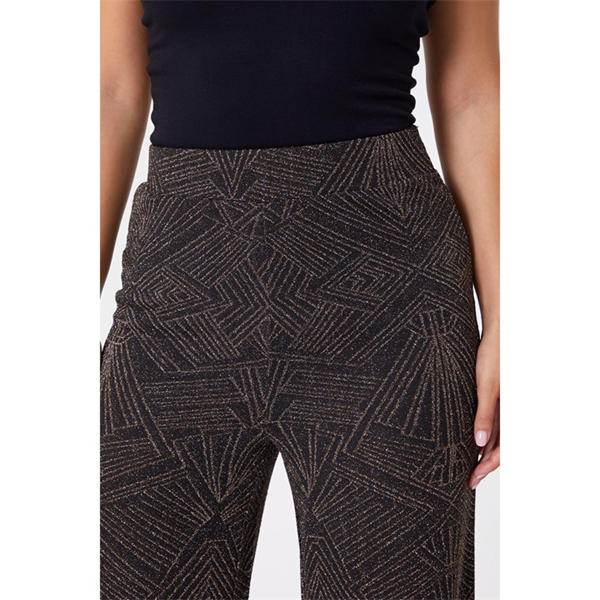I Saw It First Lurex Wide Leg Pants