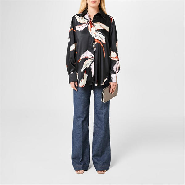 I Saw It First Metallic Clutch Bag With Chain