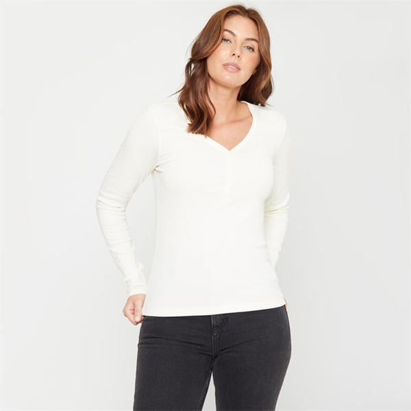 I Saw It First Ribbed Top Womens