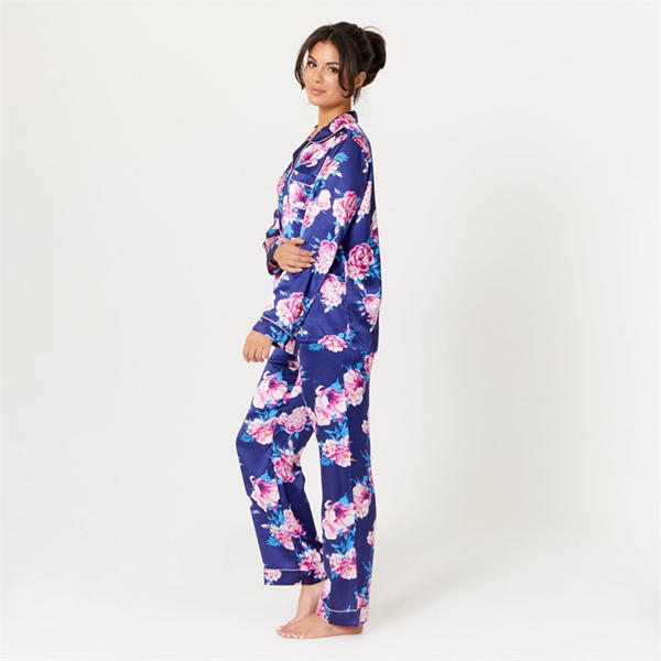 I Saw It First Satin Floral Pyjama