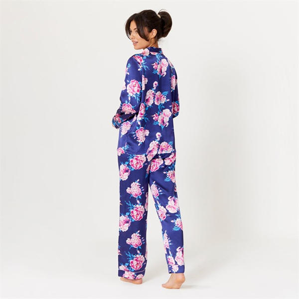 I Saw It First Satin Floral Pyjama