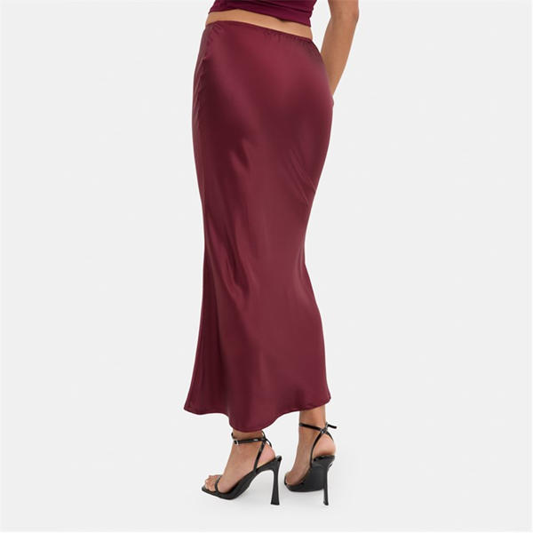 I Saw It First Satin Maxi Skirt