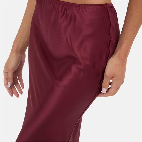 I Saw It First Satin Maxi Skirt
