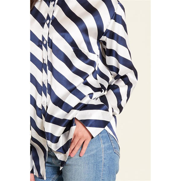 I Saw It First Satin Shirt