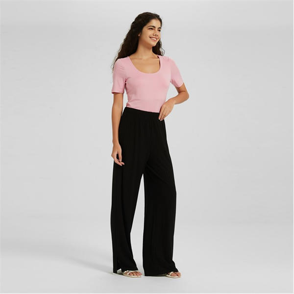 I Saw It First Scoop Neck Bodysuit Womens