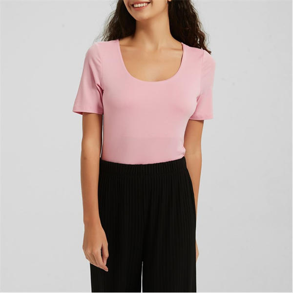 i saw it first Scoop Neck Bodysuit Womens