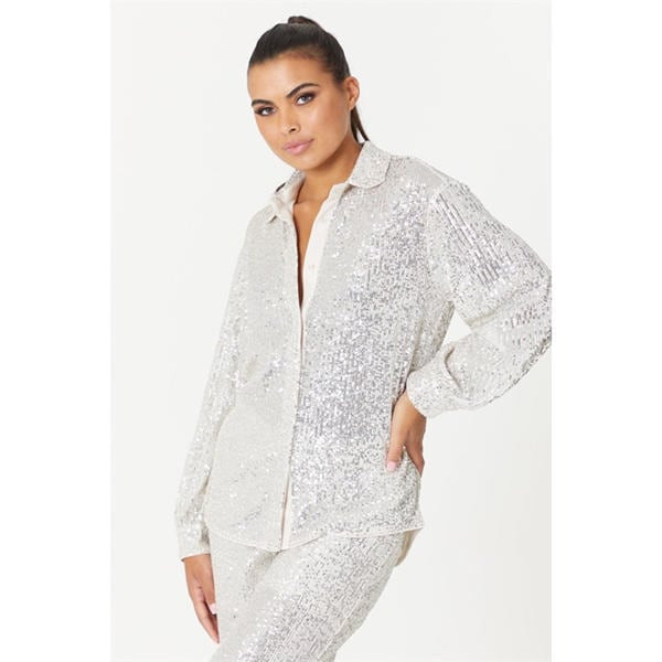 I Saw It First Sequin Shirt