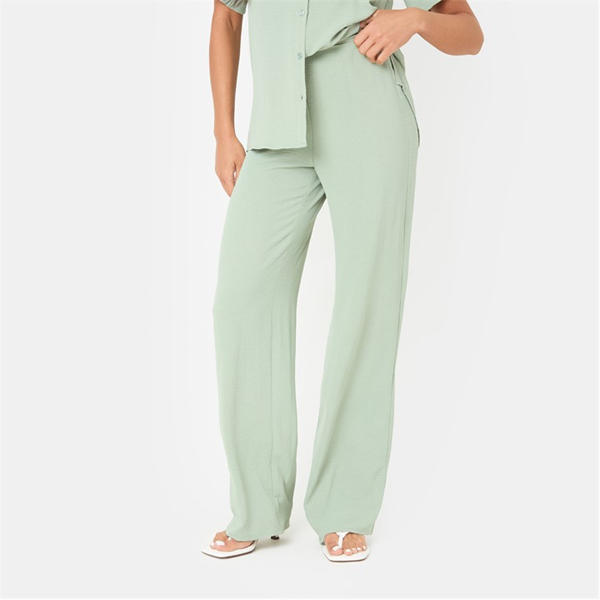 I Saw It First Soft Crepe Wide Leg Trousers