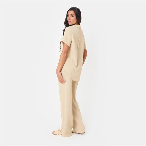I Saw It First Soft Crepe Wide Leg Trousers