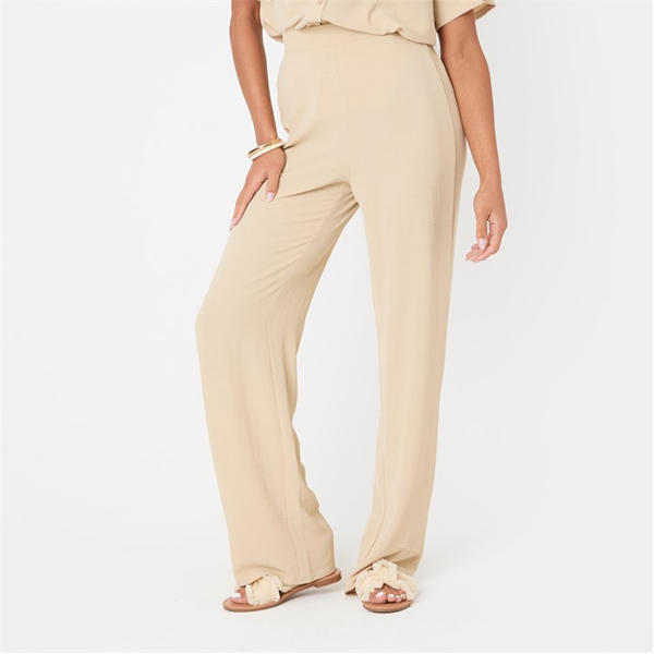 I Saw It First Soft Crepe Wide Leg Trousers
