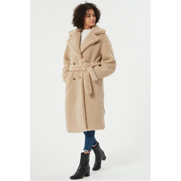 I Saw It First Teddy Belted Coat