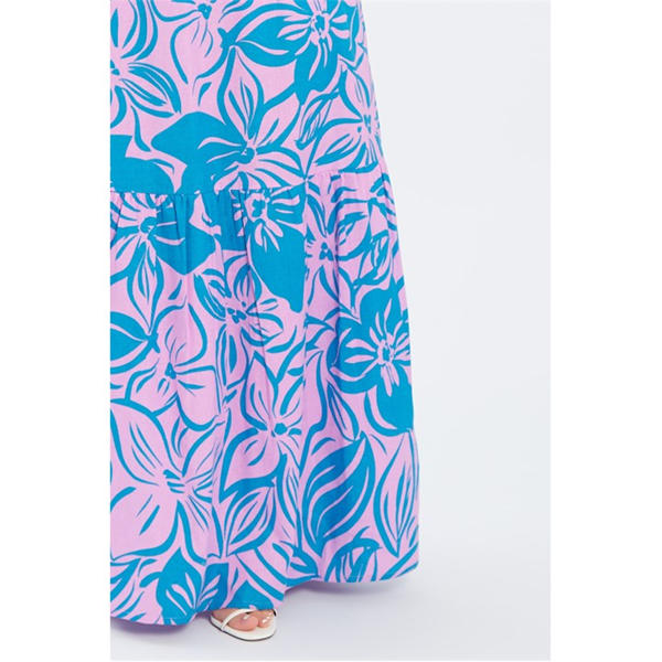 I Saw It First Tie Back Maxi Dress