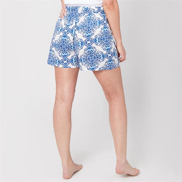 I Saw It First Tile Woven Pyjama Shorts